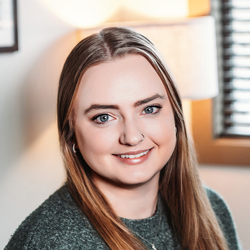 Headshot of Touchpoint Counseling Intake Coordinator Cambrie Williams